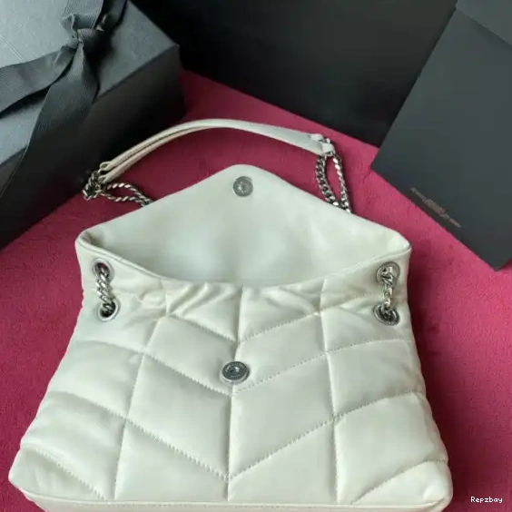 Rep ladies REP IN QUILTED LAMBSKIN SMALL BAG YSL PUFFER 0623